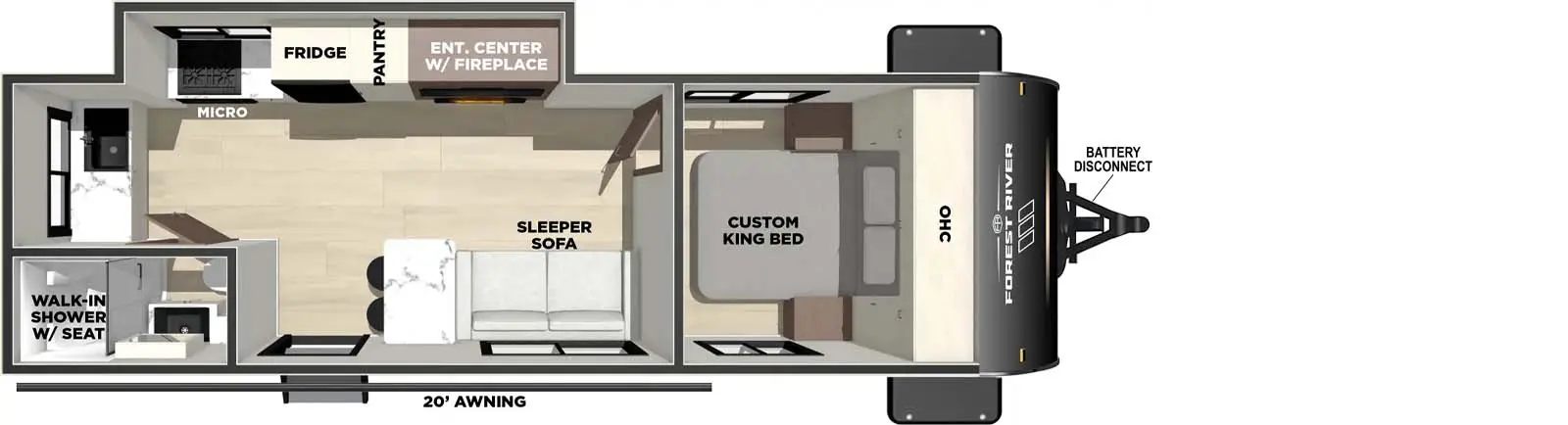 2500CK Floorplan Image